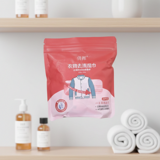 20 Clothing Stain Remover Wipes
